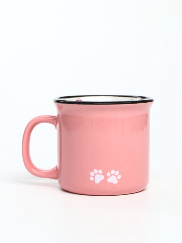 Кружка керамическая Кружка керамическая "Лапки", Коты аристократы, 250 мл