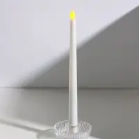 Подсвечник на 1 свечу &laquo;Элегия&raquo;, стекло, прозрачный, d=2.5 см, 8.3&times;8.3&times;4 см