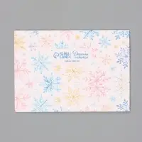 Коробка для 3 конфет &laquo;Снежинки&raquo;, 13.3&times;3.3&times;5.8 см