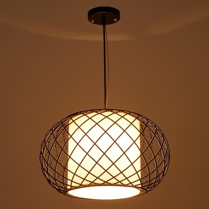 Светильник BayerLux 1398/1BK E27 40Вт черный 40х40х23 см