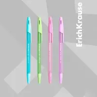 Набор ручек шариковых 4 штуки R-301 Spring, узел 0.7 мм, чернила синие, длина линии письма 1000 метров, европодвес