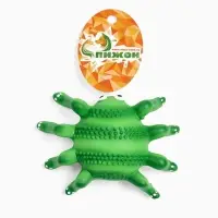 Игрушка пищащая для собак из латекса "Паук", 12х8 см