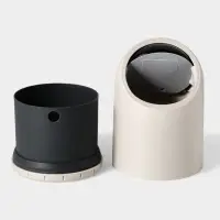 Ведро для мусора сенсорное настольное SAVANNA, 2 л, бежевое