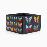 Коробка самосборная &laquo;Бабочки&raquo;, размер 11&times;11&times;7 см, плотность 270 г/м&sup2;