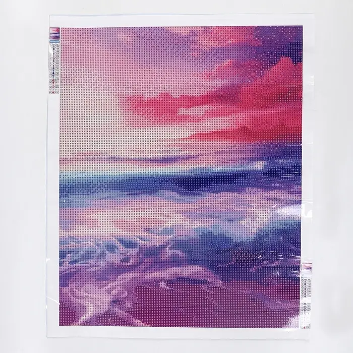 Алмазная вышивка полное заполнение &laquo;Пляж&raquo;, на холсте 40&times;50 см