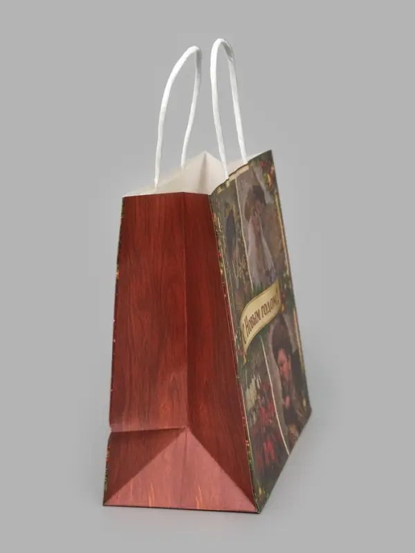 Пакет подарочный &laquo;Танцуют все&raquo;, Мосфильм, 22&times;22&times;11 см, крафт
