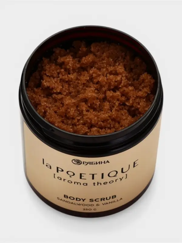Скраб для тела парфюмированный, аромат &laquo;Сандал и ваниль&raquo;, 250 г, laPOETIQUE