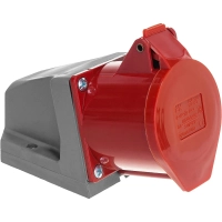 Розетка ОП 32А 380В 3P+PE+N ССИ-125 IP44 PSR12-032-5