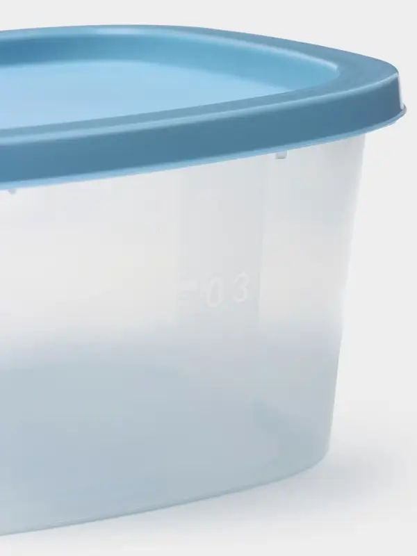 Контейнер пищевой SparkPlast BioFresh, 500 мл, пластик, прозрачный, крышка микс
