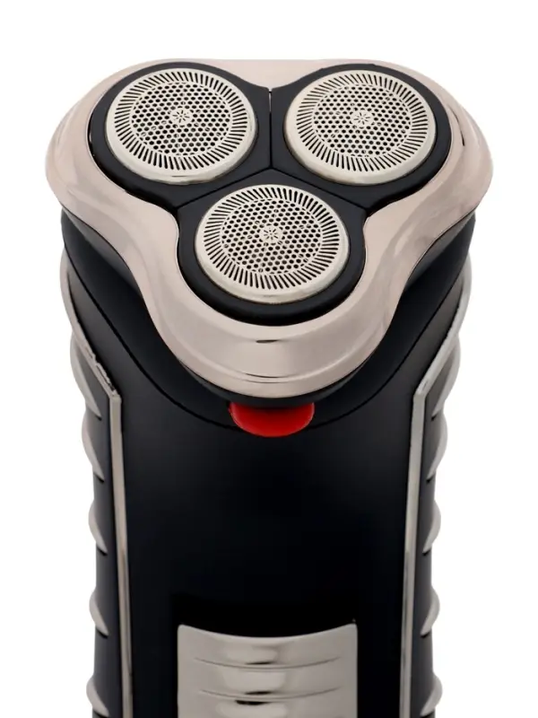 Электробритва Sakura SA-5414BK, АКБ, сеточная, 3 плавающие головки, триммер, чёрная Электробритва Sakura SA-5414BK, АКБ, сеточная, 3 плавающие головки, триммер, чёрная