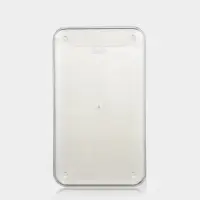 Банка для хранения сыпучих продуктов IDEA &laquo;Степ&raquo;, 3.2 л, 16&times;10&times;28 см, пластик, крышка белая