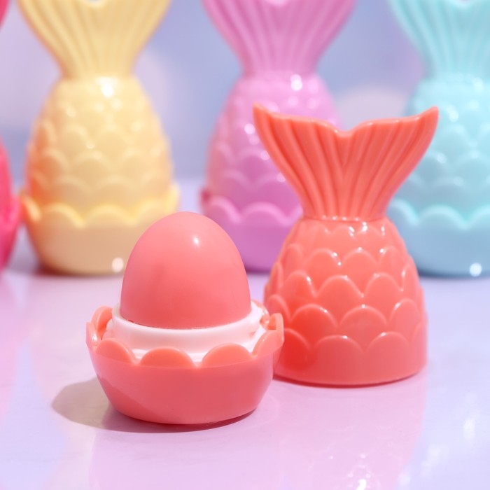 Бальзам для губ «Морской хвостик», микс цветов и запахов Бальзам для губ «Морской хвостик», микс цветов и запахов