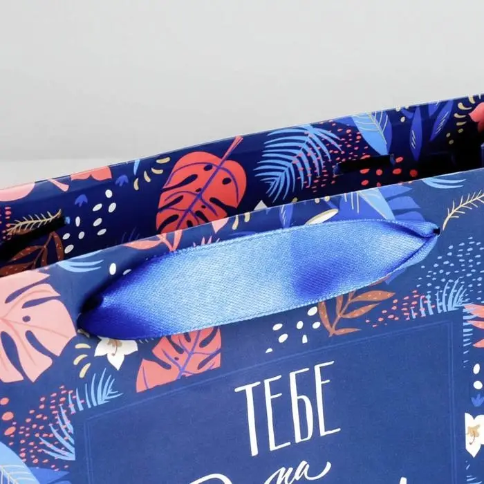 Пакет подарочный ламинированный, упаковка, «Тебе на радость» 22 х 17.5 х 8 см