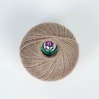 Нитки вязальные "Ирис" 150м/25г 100% мерсеризованный хлопок (6601)