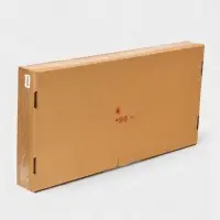 Плетёная корзина для белья с крышкой &laquo;Лён&raquo;, 100 л, 43&times;32&times;80 см, белая