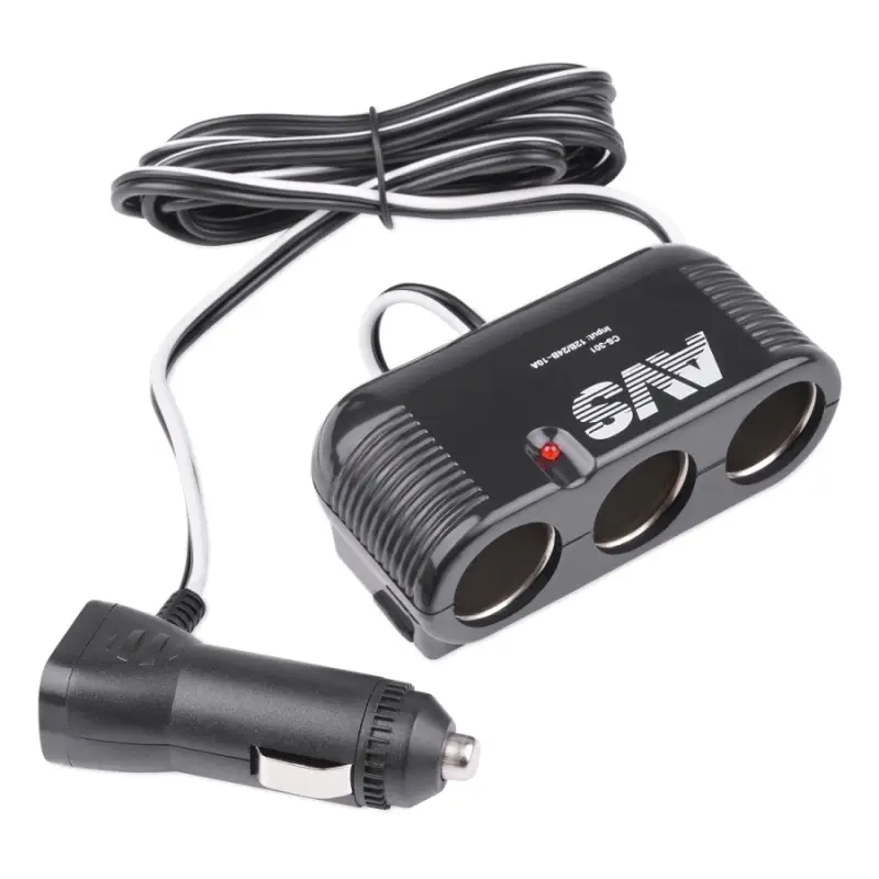 Разветвитель прикуривателя AVS 12/24 (на 3 выхода) CS301