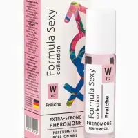 Парфюмерное масло женское с феромонами Formula Sexy Collection Fraiche W117, 8 мл (по мотивам Chance Eau Fraiche (Chanel)