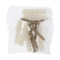 Крючок - держатель для штор CAPPIO KS051, алюминий, цвет медь, 2 шт.