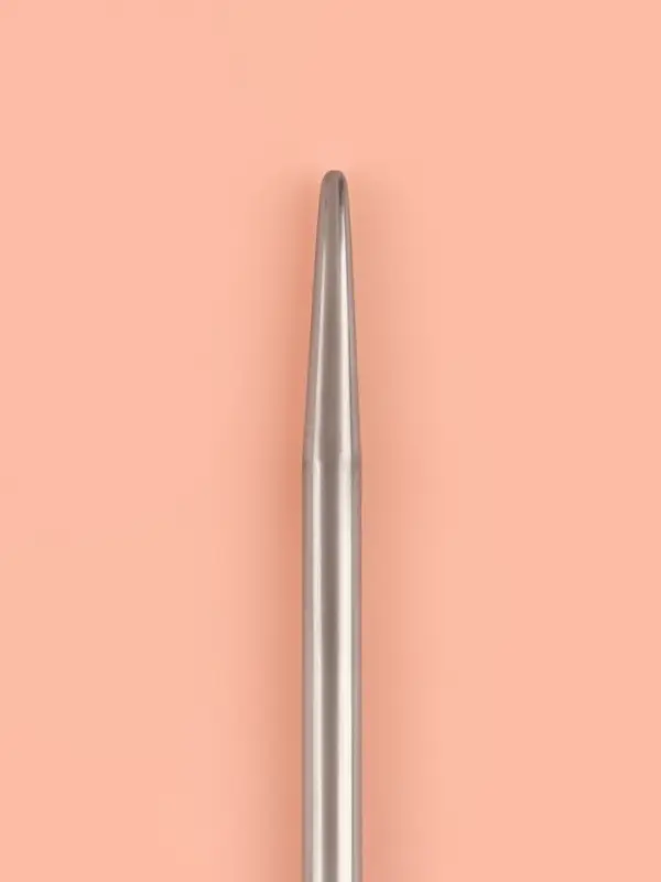 Спицы круговые, для вязания, с металлическим тросом, d=2.5 мм, 14/100 см Спицы круговые, для вязания, с металлическим тросом, d=2.5 мм, 14/100 см