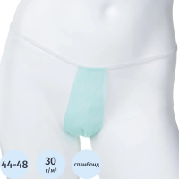 Трусы бикини женские, Мятные, спанбонд шт/слож 25шт/уп 604-326