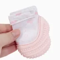 Прорезыватель на ручку для зубов &laquo;Фламинго&raquo;, светло-розовый