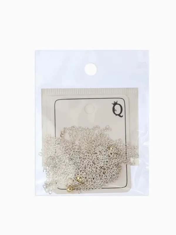 Серьги металл &laquo;Цепи&raquo;, сборка, цвет серебряно-золотой, 2 см