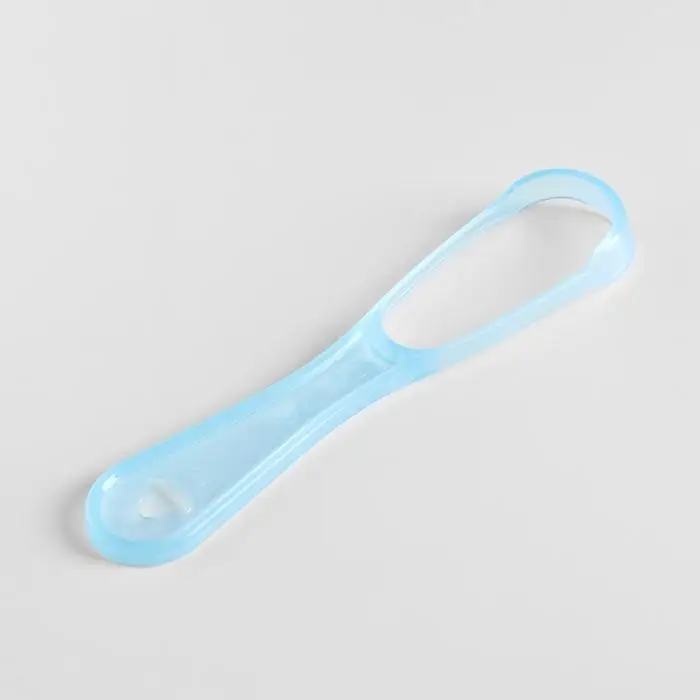 Скребок для чистки языка, синий Скребок для чистки языка, синий