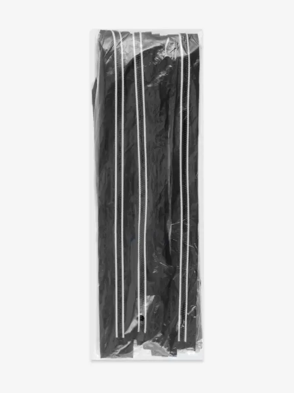 Молния &laquo;Трактор&raquo;, №5, разъёмная, замок автомат, 80 см, чёрная, белая