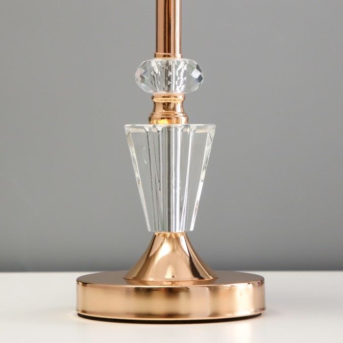 Настольная лампа Настольная лампа "Лесия" Е14 40Вт золото 22х22х40 см