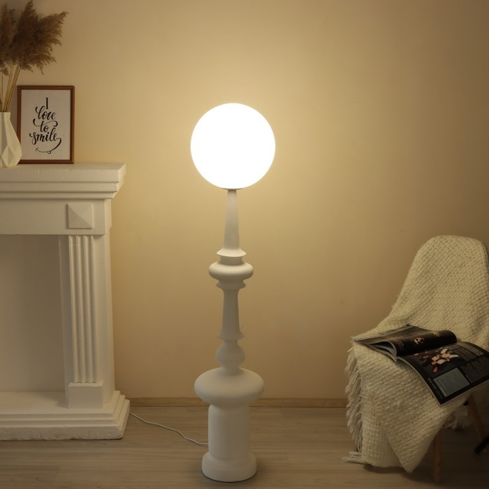 Торшер  Торшер "Алфил" LED 10Вт 4000К белый 30х30х138см