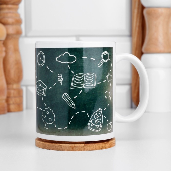 Кружка чайная керамическая Кружка чайная керамическая "Лучший учитель"