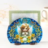 Салфетница  пасхальная №1, 12,8х10х5 см