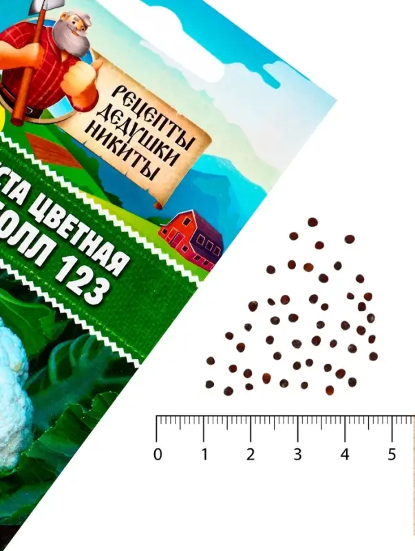 Семена Капуста цветная Семена Капуста цветная "Сноуболл 123", 0,3 г