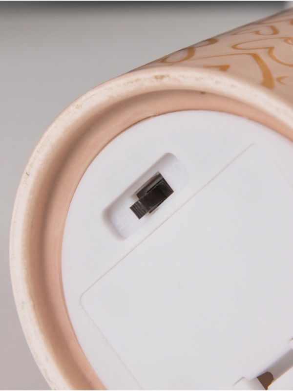 Светильник Светильник "Цилиндр" малые сердца LED 2хАА 8,5х8,5х17см