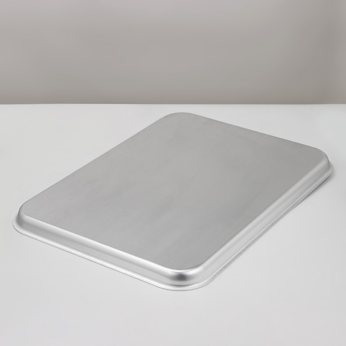 Противень алюминиевый, 63×46×3,5 см, цвет серебряный Противень алюминиевый, 63×46×3,5 см, цвет серебряный