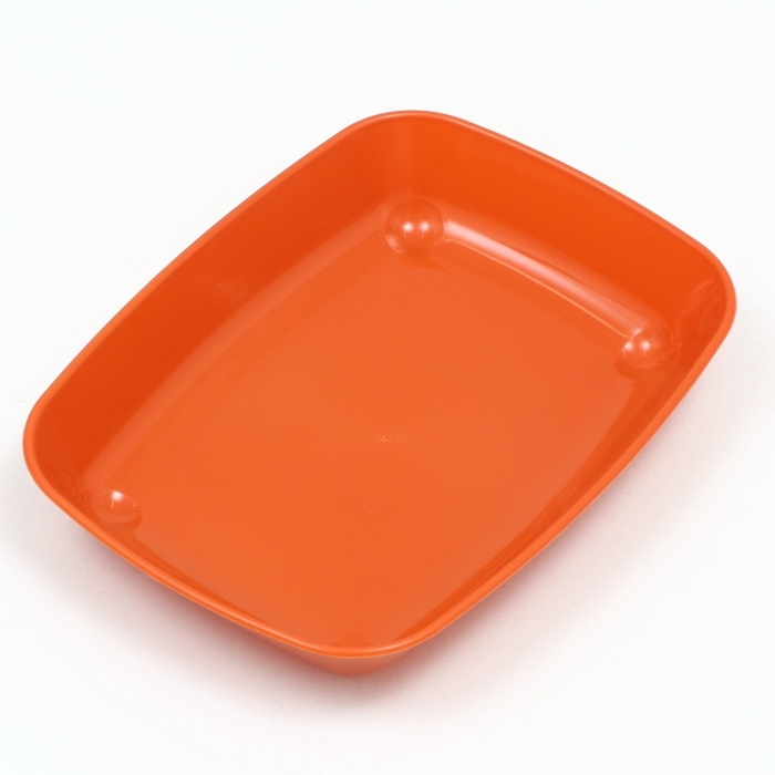 Туалет округлый без сетки 33,5 х 25 х 6 см, коричневый Туалет округлый без сетки 33,5 х 25 х 6 см, коричневый