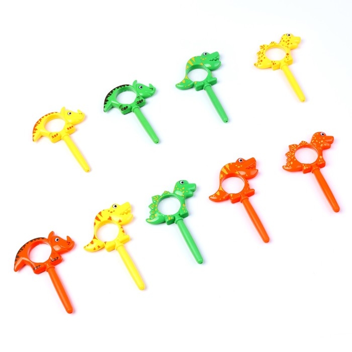 Лупа детская Животные, линза 35мм, микс Лупа детская Животные, линза 35мм, микс