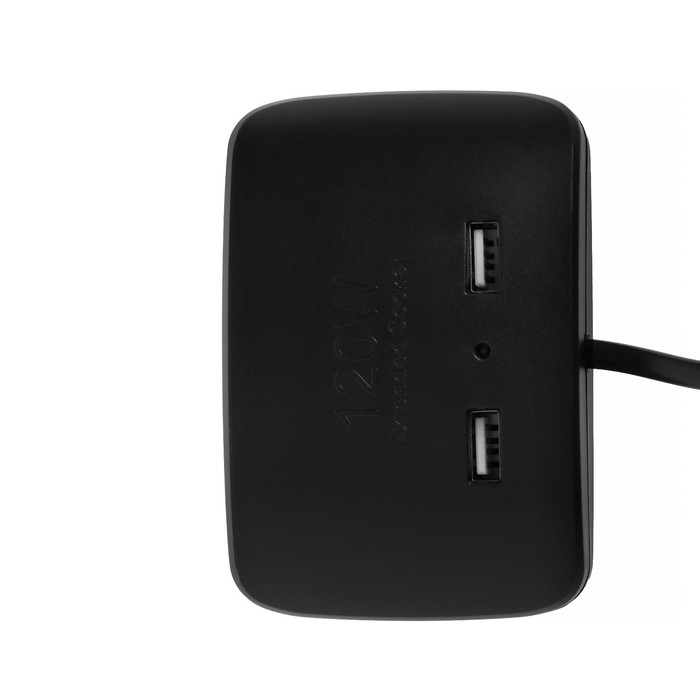 Разветвитель прикуривателя TORSO, 12-24 В, USB 1A, провод 50 см Разветвитель прикуривателя TORSO, 12-24 В, USB 1A, провод 50 см
