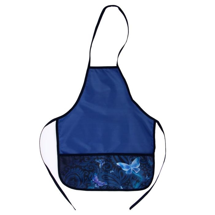Фартук для труда + нарукавники, 485 х 395/250 х 160 мм, рост 116-146 см , Calligrata, Фартук для труда + нарукавники, 485 х 395/250 х 160 мм, рост 116-146 см , Calligrata, "Бабочки"