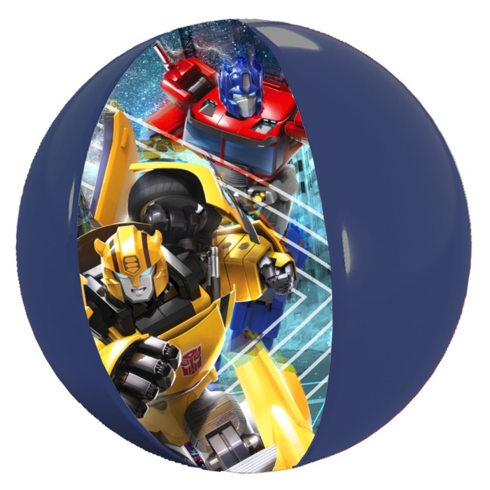 Мяч надувной детский, пляжный, 51 см, Трансформеры Мяч надувной детский, пляжный, 51 см, Трансформеры