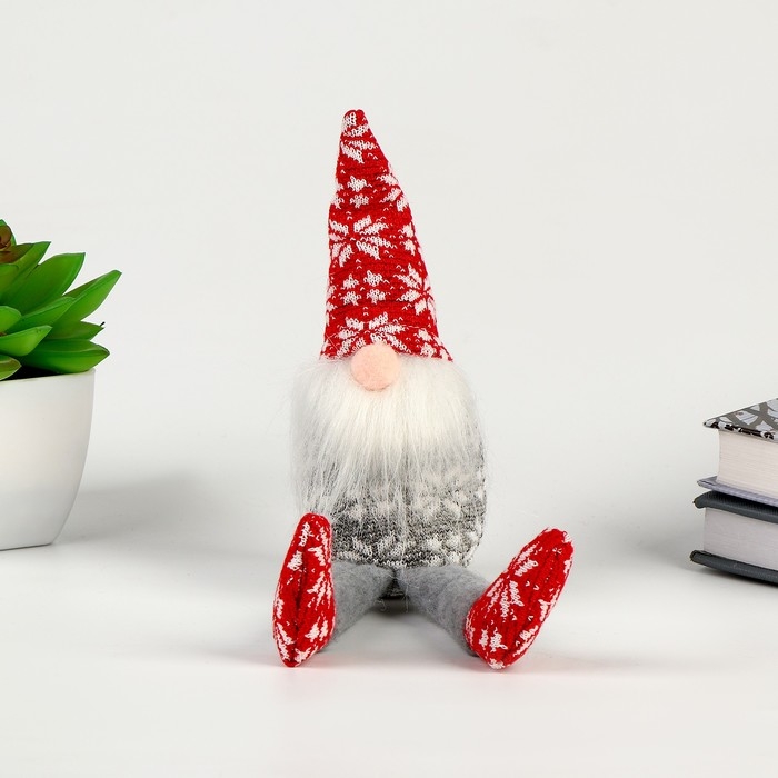 Новый год! Мягкая игрушка «Гномик», цвет МИКС Новый год! Мягкая игрушка «Гномик», цвет МИКС