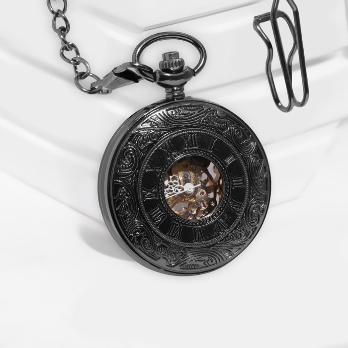 Часы карманные, механические Часы карманные, механические "Классика" d циферблата 3.7 см