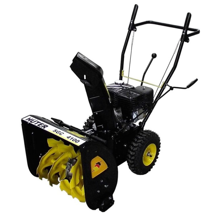 Снегоуборщик Huter SGC 4100, 4Т, 4100 Вт, 6.5 л.с., самоходный, ск. 5/2, шир./выс. 56/51 см Снегоуборщик Huter SGC 4100, 4Т, 4100 Вт, 6.5 л.с., самоходный, ск. 5/2, шир./выс. 56/51 см