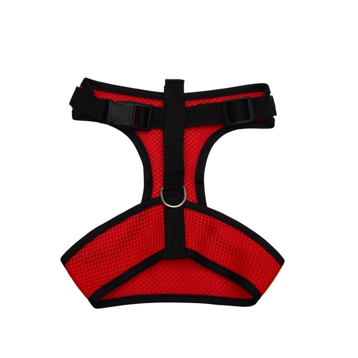 Шлейка мягкая из неопрена, размер L, ОШ 39 см, ОГ 36-46 см, красная Шлейка мягкая из неопрена, размер L, ОШ 39 см, ОГ 36-46 см, красная