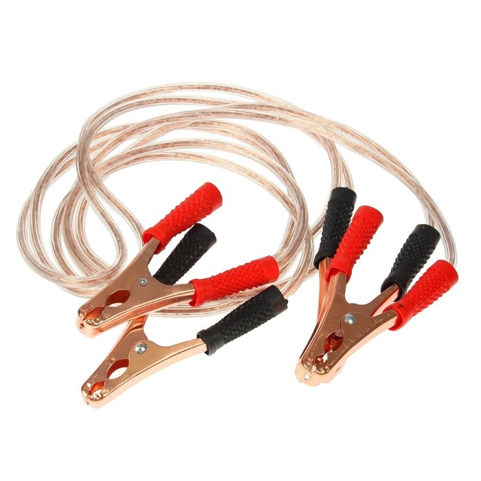 Пусковые провода Nova Bright, 300 А, с прозрачной изоляцией, в сумке, 2.5 м Пусковые провода Nova Bright, 300 А, с прозрачной изоляцией, в сумке, 2.5 м