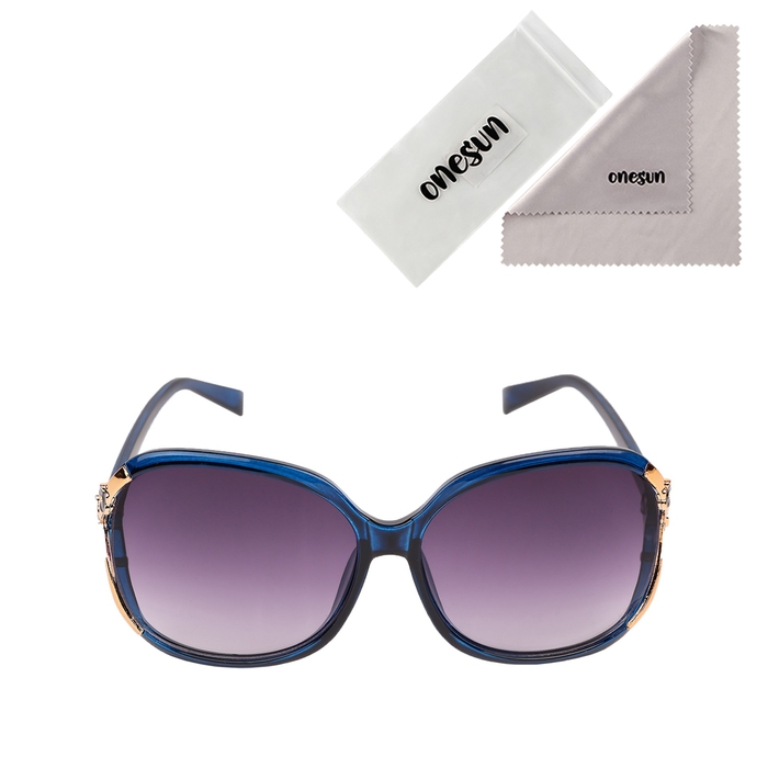 Очки солнцезащитные OneSun, дужка 14 см, ширина 14 см, линза 5.5 х 6 см, линзы градиент Очки солнцезащитные OneSun, дужка 14 см, ширина 14 см, линза 5.5 х 6 см, линзы градиент