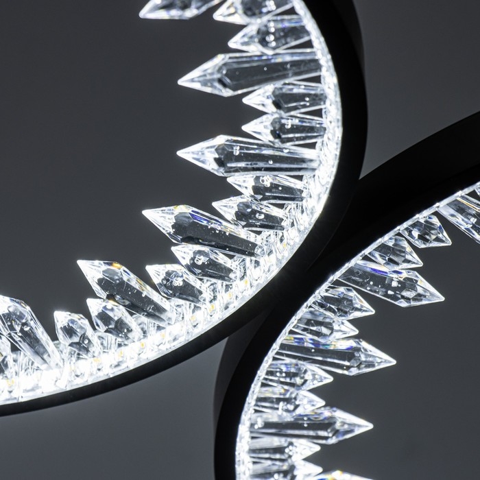 Светильник Светильник "Кристалл" LED 130Вт 3000-6000К черный 96х55х100 см BayerLux