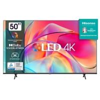 Телевизор Hisense 50E7KQ, 50", 3840x2160, DVB-T2/C/S2, HDMI 3, USB 2, Smart TV, чёрный