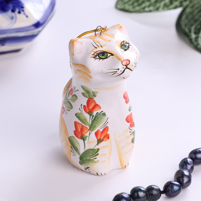 Сувенир Сувенир "Котик", 8 см, майолика