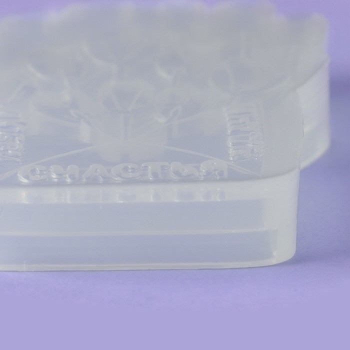 Силиконовый молд для леденцов и шоколада «Конверт с тюльпанами», 9×7,5 см, цвет прозрачный Силиконовый молд для леденцов и шоколада «Конверт с тюльпанами», 9×7,5 см, цвет прозрачный